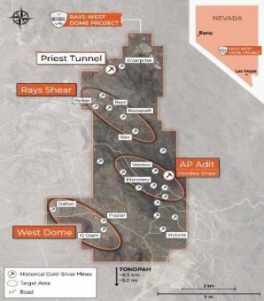 Mogul Mountain treibt die Untertagexploration am Rays-West Dome voran, eröffnet den historischen Priest-Stollen wieder