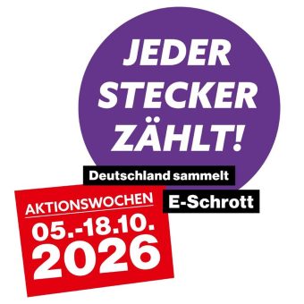 Die Aktionswochen starten: Gemeinsam E-Schrott sammeln!