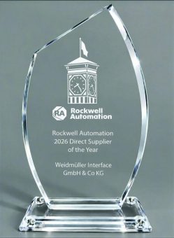 Weidmüller als „Direct Supplier of the Year 2026“ von Rockwell Automation ausgezeichnet