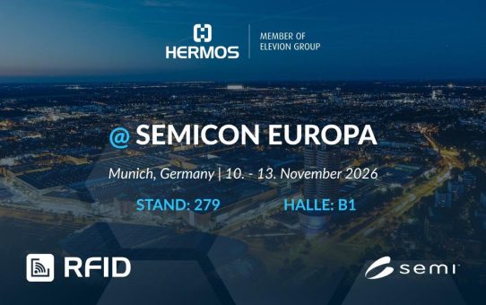 HERMOS RFID auf der SEMICON Europa 2026