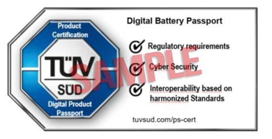 Vertrauen per Klick: TÜV SÜD führt Zertifizierungszeichen für den Digital Battery Passport ein