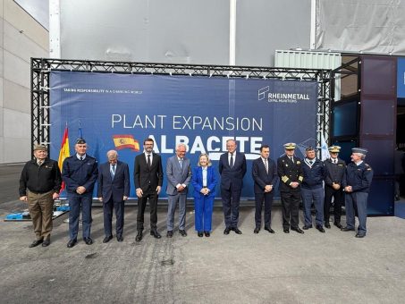 Rheinmetall-Projekt „Firepower“: Standort Albacete nimmt neue Mittelkaliber-Fertigung in Betrieb – jährliche Kapazität für rund drei Millionen Mittelkaliber-Komponenten