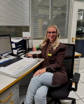 Celine Josephine Fuchs ist Lehrling des Monats Oktober